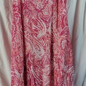 Vince Camuto Pink Paisley Maxi Dress